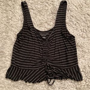 Striped Crop Top